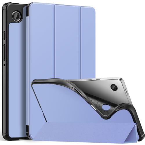 MoKo Hülle für Samsung Galaxy Tab A9 8,7-Zoll 2023 (SM-X110/X115/X117), Ultra-Dünn Trifold Smart Tablet Stand TPU Schutzhülle für Samsung Galaxy Tab A9 8,7" 2023 Tablet, Lavendel Violett von MoKo