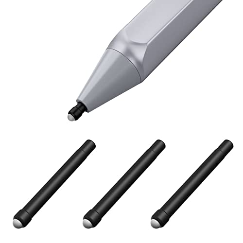 MoKo Stift Spitze Kompatibel mit Surface Pen, 3 Stück Original Stiftspitzen Spitzen Stylus Pen Spitze Ersatzspitze für Eingabestift Kompatibel mit Surface Pro 2017 Pen (Modell 1776) /Surface Pro 4 Pen von MoKo