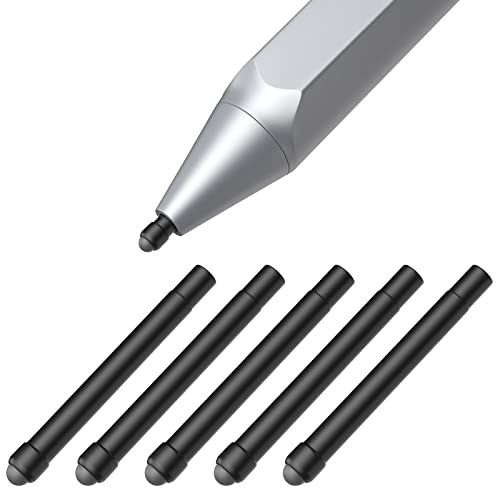 MoKo Stift Spitze Kompatibel mit Surface Pen, 5 Stück HB Original Stiftspitzen Spitzen Stylus Pen Spitze Ersatzspitze Eingabestift Kompatibel mit Surface Pro 2017 Pen (Modell 1776) /Surface Pro 4 Pen von MoKo