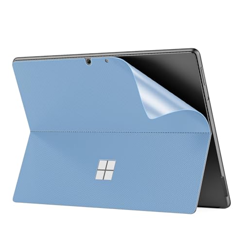 MoKo Tablet Rückenfolie für Microsoft Surface Pro 9 2022/Pro 8 2021 Tablet - 13" Touchscreen, PU Leder Schutzfolie Kratzfeste Schutzabdeckung für Surface Pro 9/8 13-Zoll, Royalblau von MoKo