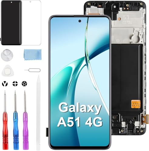 Moautodc Für Samsung Galaxy A51 Display : 4G LCD Display 6.5'' TFT Incell A515F SM-A515F/DS 3D Touchscreen Ersatz Bildschirm Glas Assembly und Reparaturkits Moautodc Für Samsung Galaxy A51 Display : 4G LCD Display 6.5'' TFT Incell A515F SM-A515F/DS 3D Touchscreen Ersatz Bildschirm Glas Assembly und Reparaturkits von Moautodc