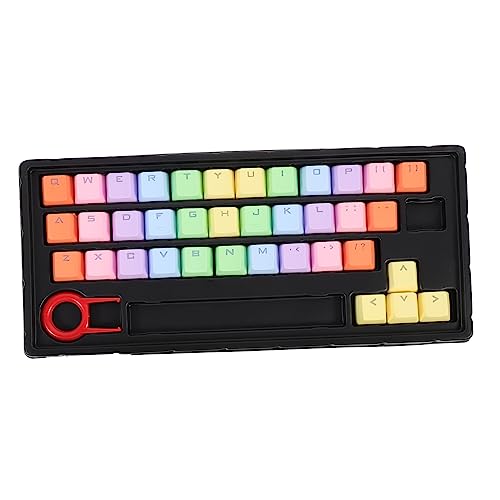 Mobestech Your Gaming 1 Satz Tastaturzubehör Bunte Tastenkappen für Gaming-tastaturen Verschleißfeste Pbt-tastenkappen von Mobestech