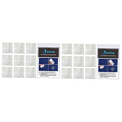 Mobestech 2 Sätze Aufblasbares Reparaturklebeband Reparaturset Für Vinyl-pools Nass Schwebend Wanne Paddeln Aufhänger Für Poolstangen Teich Wasserdichtes Band Aufkleber Weiß 10 Stück * 2 Mobestech 2 Sätze Aufblasbares Reparaturklebeband Reparaturset Für Vinyl-pools Nass Schwebend Wanne Paddeln Aufhänger Für Poolstangen Teich Wasserdichtes Band Aufkleber Weiß 10 Stück * 2 von Mobestech