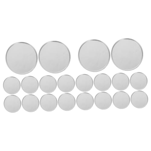 Mobestech 2 Sätze Wägeschalen Für Das Labor Goldene Waage Waagschale Medizinwaage Schöpflöffel Küchenwaage Wiegetablett Für Das Labor Ablagefächer Wägeplatten Aluminium Silver 10 Stück * 2 Mobestech 2 Sätze Wägeschalen Für Das Labor Goldene Waage Waagschale Medizinwaage Schöpflöffel Küchenwaage Wiegetablett Für Das Labor Ablagefächer Wägeplatten Aluminium Silver 10 Stück * 2 von Mobestech