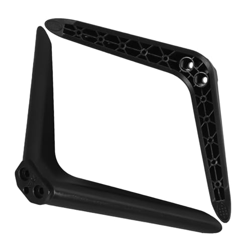 Mobestech 2 Stück Tv-Basis Tv-ständer Für Den Außenbereich Universeller Tv-ständer Kleiner Tv-ständer Fürs Schlafzimmer Kinderfernsehständer Desktop-tv-Halterung Fernsehteile Black Plastik von Mobestech