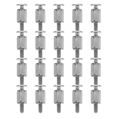 Mobestech 20 Pcs M.2 Ssd Befestigungsschraube Für Motherboard Metallmaterial Schraube Fix Abstandsschrauben Kit von Mobestech