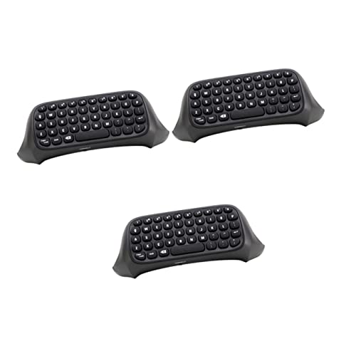 Mobestech 3st Tastatur Handhaben Tragbare Spieltastatur Tragbare Message-Game-Tastatur Chatpad-nachrichtentastatur Chatpad Für Gamecontroller Zubehör Schale Aus Kunststoff Kabellos von Mobestech