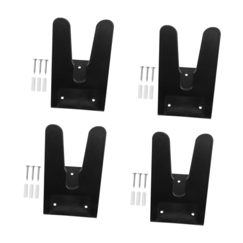Mobestech 4 Stück Scannerhalterung Scannerständer Für Den Schreibtisch Rack Für Etikettenleser Handscanner-Rack Scanner-autohalterung Rasierpinselständer Scanner Für Computer Plastik Black von Mobestech