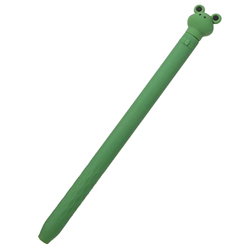 Mobestech Gehäuse Fall Grüne Protektoren Touch Skin Hülle Bildschirm mit Geformtem Zubehör Kompatible Tierabdeckung Laptophalter Slip Silikonstift Anti-Protektor-Griff für Bildschirmstift von Mobestech