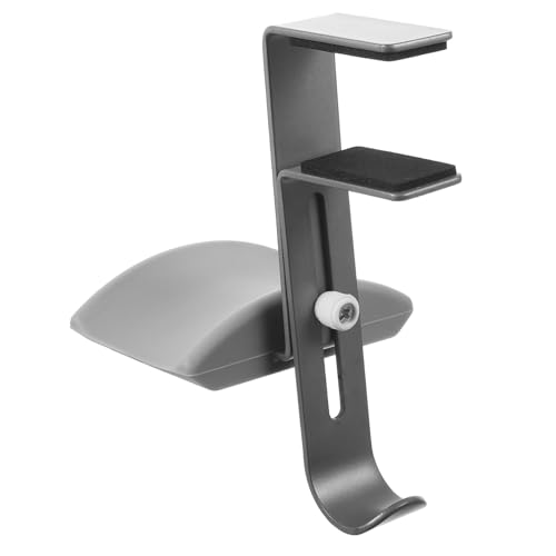 Mobestech Kopfhörer Halter aus Aluminiumlegierung Stabiler Aufhänger für Gaming Headsets rutschfest und Vielseitig für HiFi Headsets und Monitor Kopfhörer Einfache Montage Mobestech Kopfhörer Halter aus Aluminiumlegierung Stabiler Aufhänger für Gaming Headsets rutschfest und Vielseitig für HiFi Headsets und Monitor Kopfhörer Einfache Montage von Mobestech