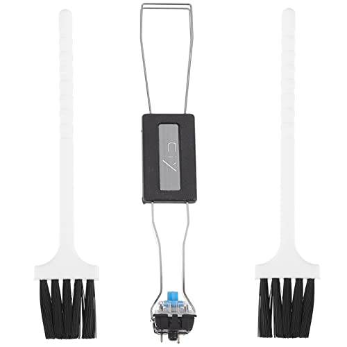 Mobestech 3er-Set Tastenkappenabzieher Für Mechanische Tastaturen Computerbürste Tastaturbürste Tragbare Tastatur-reinigungsbürste Für Feine Lücken 3 Stück * 3 von Mobestech