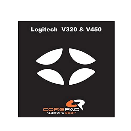 Corepad cs28090 Skatez Mausfüße für Logitech V320, V450 von Mobile Edge