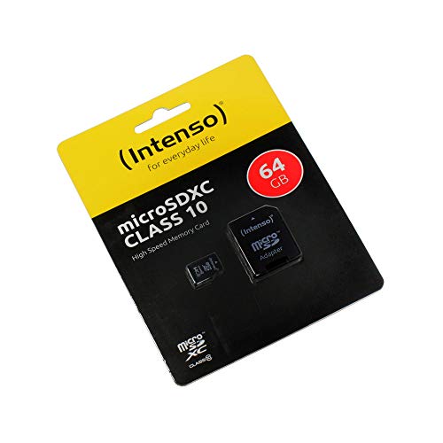 64GB Speicherkarte kompatibel mit Doogee R08, Class 10, HighSpeed, +SD Adapter von Mobile-Laden
