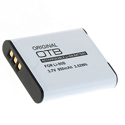 Akku für Olympus Stylus Tough TG-Tracker, 950mAh, 3.7V, ersetzt: LI-90B, LI-92B von Mobile-Laden