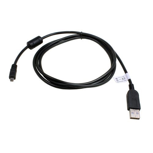 Mobile-Laden USB Kabel kompatibel mit Fujifilm FinePix AV100, 1,5m, ersetzt: K1HA08CD0019, UC-E6, I-USB7, DMW-USBC1, EMC-5, CB-USB7 von Mobile-Laden