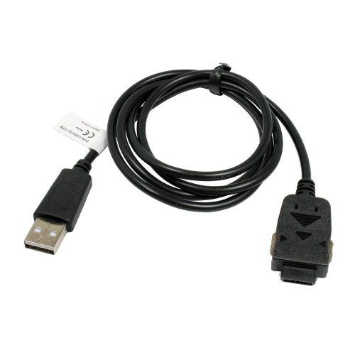 USB Kabel kompatibel mit Samsung SGH-D600, 0,9m, ersetzt: Sam PCB113, zum übertragen und synchronisieren von Daten, Bildern, etc. von Mobile-Laden