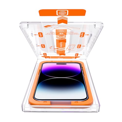 Mobile Origin 2x Schutzglas für iPhone 15 Pro Schutzfolie, Panzerfolie Glas Displayschutz mit Schablone, Displayschutzfolie, Echt Glas mit Anbringhilfe 9H Härte, SGA-F-i15Pro-2pk Mobile Origin 2x Schutzglas für iPhone 15 Pro Schutzfolie, Panzerfolie Glas Displayschutz mit Schablone, Displayschutzfolie, Echt Glas mit Anbringhilfe 9H Härte, SGA-F-i15Pro-2pk von Mobile Origin