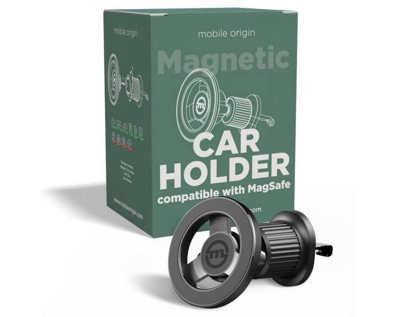 Mobile Origin KFZ MagSafe Autohalterung für iPhone 16 -12 Full Serie Handyhalterung Smartphone-Halterung, (1-tlg) von Mobile Origin