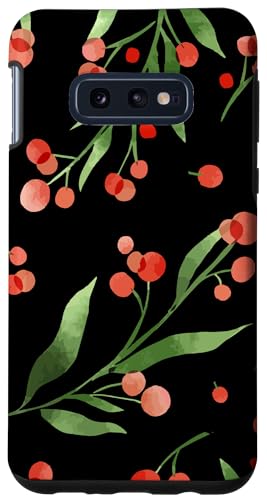 Hülle für Galaxy S10e Floral & Flower Orange Beeren von Mobile Phone Accessories & Equipment