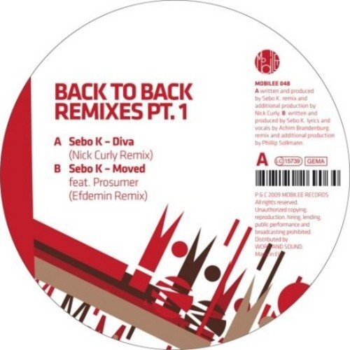 Back To Back Remixes Pt. 1 [Vinyl LP] von Mobilee