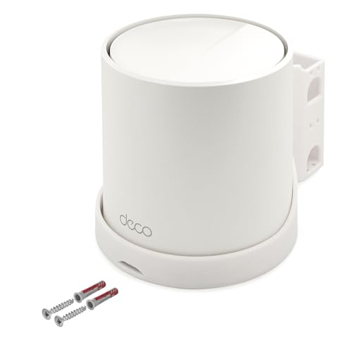 1x Wandhalterung passend für TP-Link Deco X50 AX3000 Mesh WLAN Router Halter 1x Wandhalterung passend für TP-Link Deco X50 AX3000 Mesh WLAN Router Halter von Mobilefox