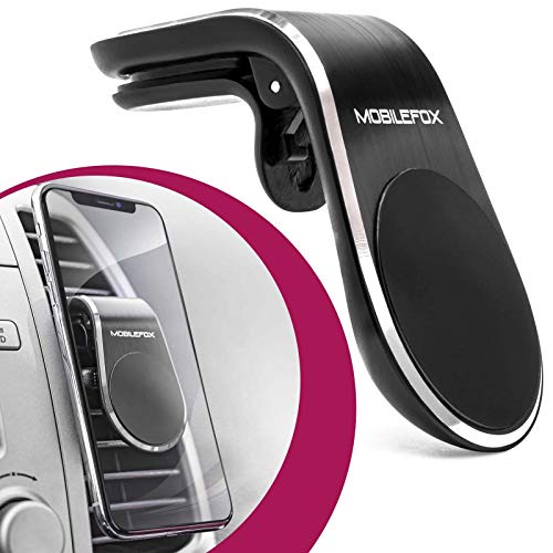 Mobilefox KFZ Auto Halterung Lüftung Magnet Handy Smartphone Halter für Samsung Galaxy S24 S24+ S23 S23+ S22 S21 S20 S20+ Ultra S10 S10e S9 S8 Plus A10 A20 A50 A70 A80 M20 von Mobilefox