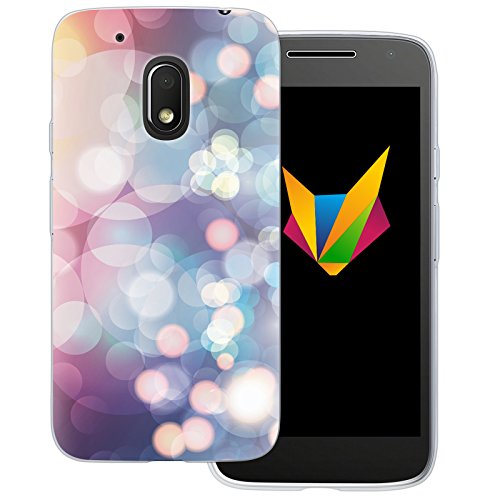 Mobilefox Sparkle transparente Silikon TPU Schutzhülle 0,7mm dünne Handy Soft Case passend für Motorola Moto G4 Sparkle Blau Mobilefox Sparkle transparente Silikon TPU Schutzhülle 0,7mm dünne Handy Soft Case passend für Motorola Moto G4 Sparkle Blau von Mobilefox
