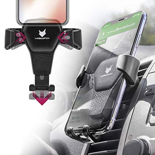 Mobilefox Universal Auto KFZ Smartphone Handy Halterung Lüftung Automatik Halter Mobilefox Universal Auto KFZ Smartphone Handy Halterung Lüftung Automatik Halter von Mobilefox