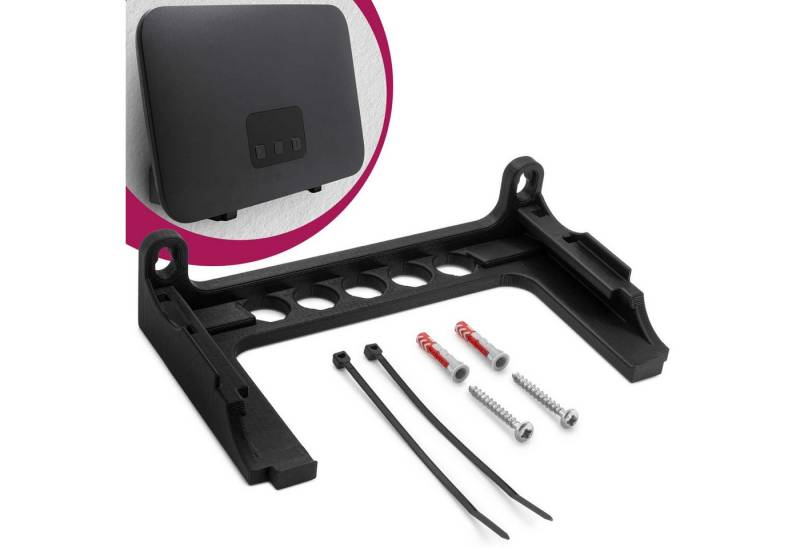 Mobilefox Wandhalterung passend für Telekom Speedport Smart 4 Router WLAN Wandhalterung von Mobilefox