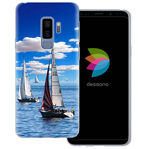 Mobilefox dessana Boote transparente Silikon TPU Schutzhülle 0,7mm dünne Handy Tasche Soft Case passend für Samsung Galaxy S9 Plus Segelboote Mobilefox dessana Boote transparente Silikon TPU Schutzhülle 0,7mm dünne Handy Tasche Soft Case passend für Samsung Galaxy S9 Plus Segelboote von Mobilefox