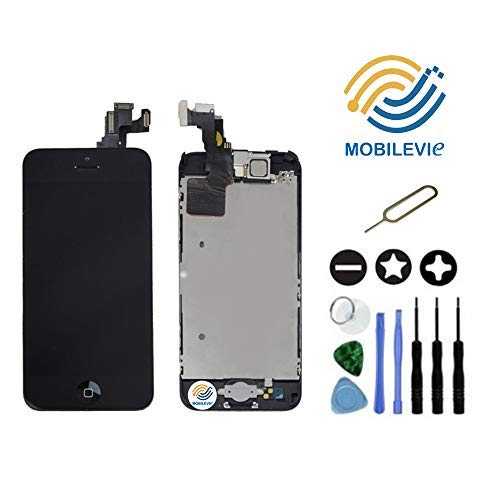 Mobilevie LCD Bildschirm Retina + Touchscreen Alle Voll Montiert auf Chassis für iPhone - Schwarz, iPhone 5C Mobilevie LCD Bildschirm Retina + Touchscreen Alle Voll Montiert auf Chassis für iPhone - Schwarz, iPhone 5C von Mobilevie