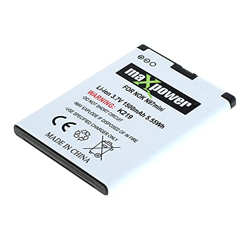 Mobilfunk Krause - Akku MaxPower für Nokia N8 1500mAh Li-Ionen (BL-4D) von Mobilfunk Krause