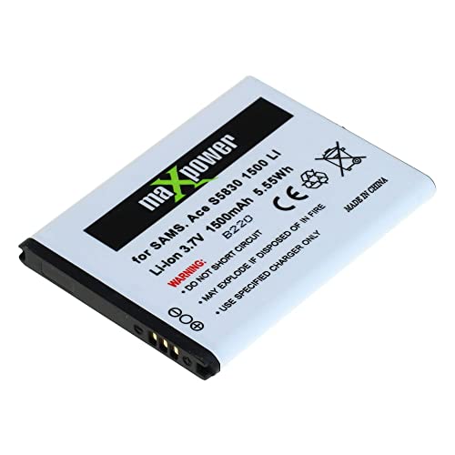 Mobilfunk Krause - Akku MaxPower für Samsung GT-S6102 / S6102 1500mAh Li-Ionen (EB464358VU) von Mobilfunk Krause