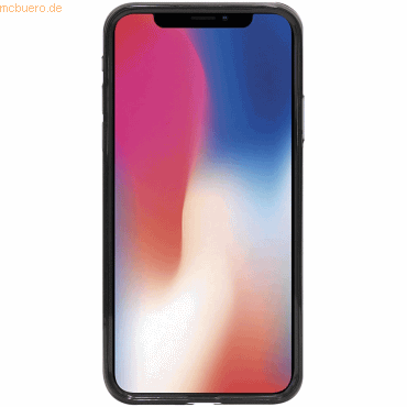 Mobilis Mobilis Backcover T SERIE f. iPhone XS/X Schwarz von Mobilis