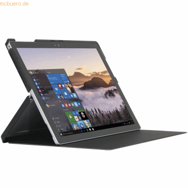 Mobilis Mobilis Bookcover ORIGINE f. Surface Pro 7+/7/6/2017/4 Schwarz von Mobilis