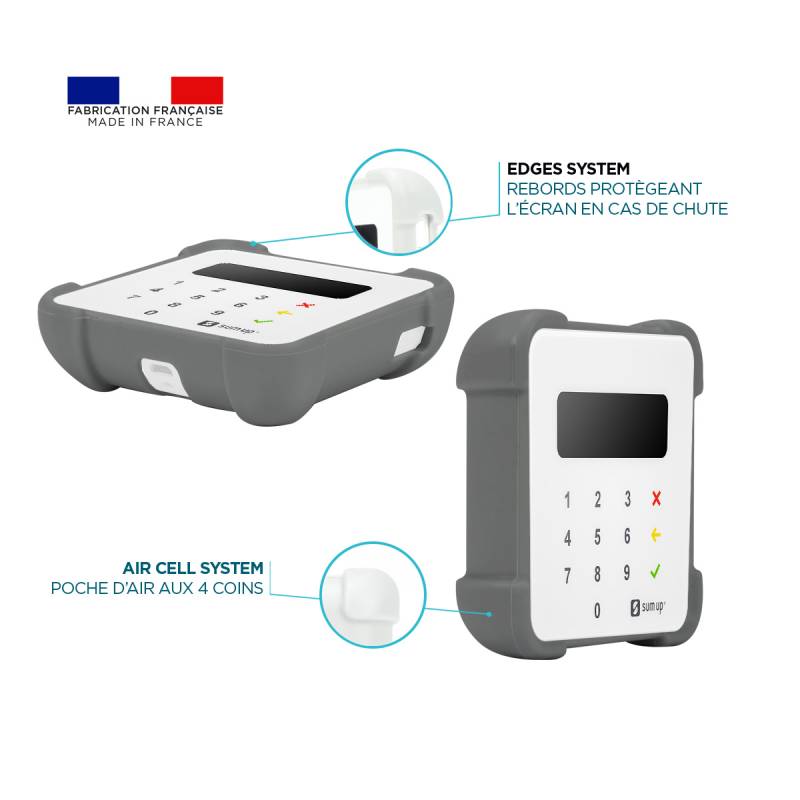 Mobilis R Series for SumUp Air - Dark Grey- Made in France von Mobilis