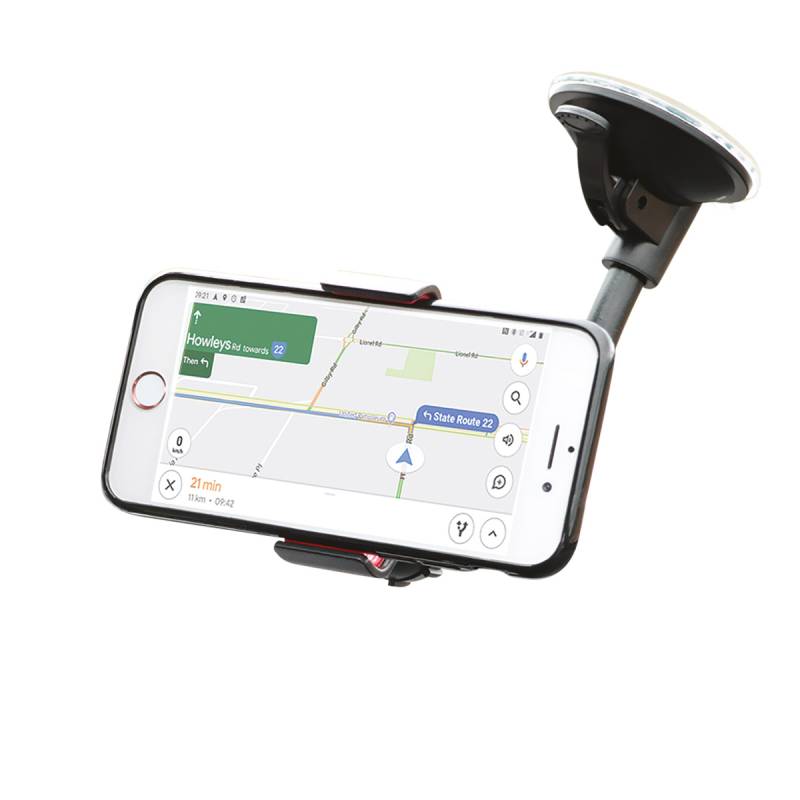Mobilis Universal Car Flex.Suction Mount + Smartphone Clip von Mobilis