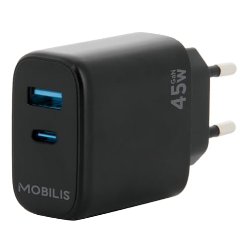 Mobilis Wandladegerät, Schwarz, 45 W Mobilis Wandladegerät, Schwarz, 45 W von Mobilis