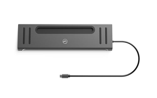 Mobility Lab - 12-in-1 USB-C Dock - 2 HDMI, 4 x USB 3.0 Ports, Ethernet, Klinkenanschluss, SD und Micro SD Kartenleser - 2 zusätzliche Displays - Schnelle Internetrate 10/100/1000 MB/s und HDMI 4K Mobility Lab - 12-in-1 USB-C Dock - 2 HDMI, 4 x USB 3.0 Ports, Ethernet, Klinkenanschluss, SD und Micro SD Kartenleser - 2 zusätzliche Displays - Schnelle Internetrate 10/100/1000 MB/s und HDMI 4K von Mobility Lab
