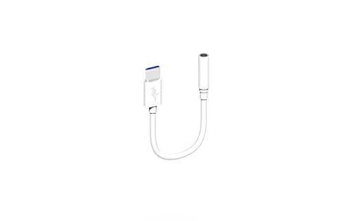 Mobility Lab Adapter USB-C – Klinke 3,5 mm, Weiß von Mobility Lab