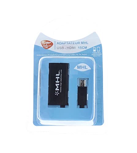 Mobility Lab ML301259 Adapter MHL-HDMI, 15 cm schwarz von Mobility Lab