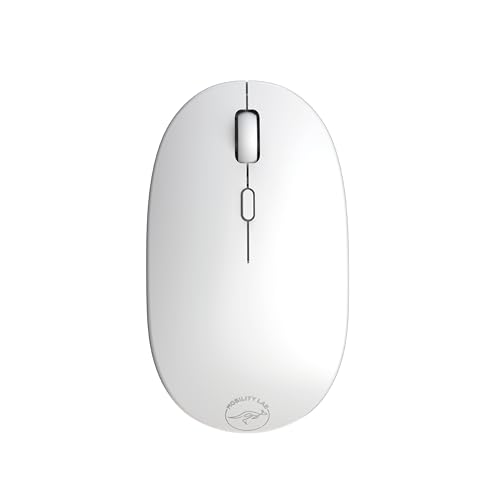 Mobility Lab ML301877 Bluetooth Laser Maus 1600 DPI für Mac und PC-weiß von Mobility Lab