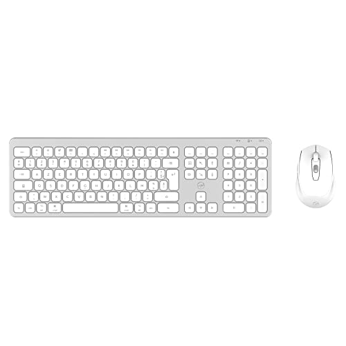 Mobility Lab - ML304625 – Combo Tastatur + Maus Design Touch Bluetooth für Mac – Silber von Mobility Lab