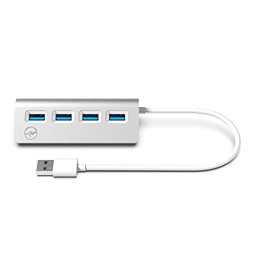 Mobility Lab ML305576 USB-Hub mit 4 Ports USB 3.0 für MAC-silber von Mobility Lab
