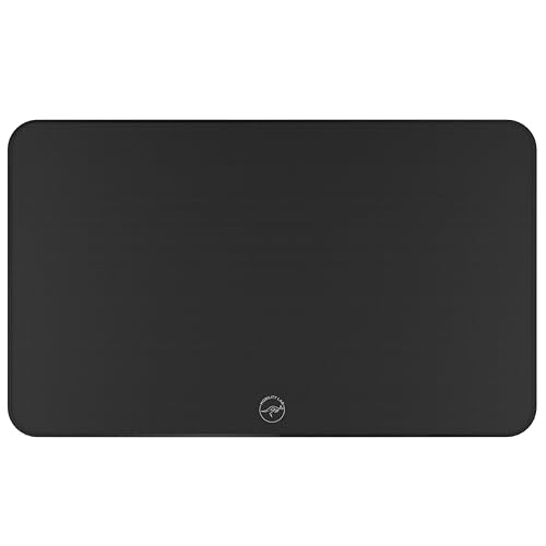 Mobility Lab XL Mouse Pad - 700 x 420 mm - Absolute Präzision, rutschfest, einfache Reinigung, Stoffmatte - optische oder Lasermaus kompatibel - Schwarz von Mobility Lab