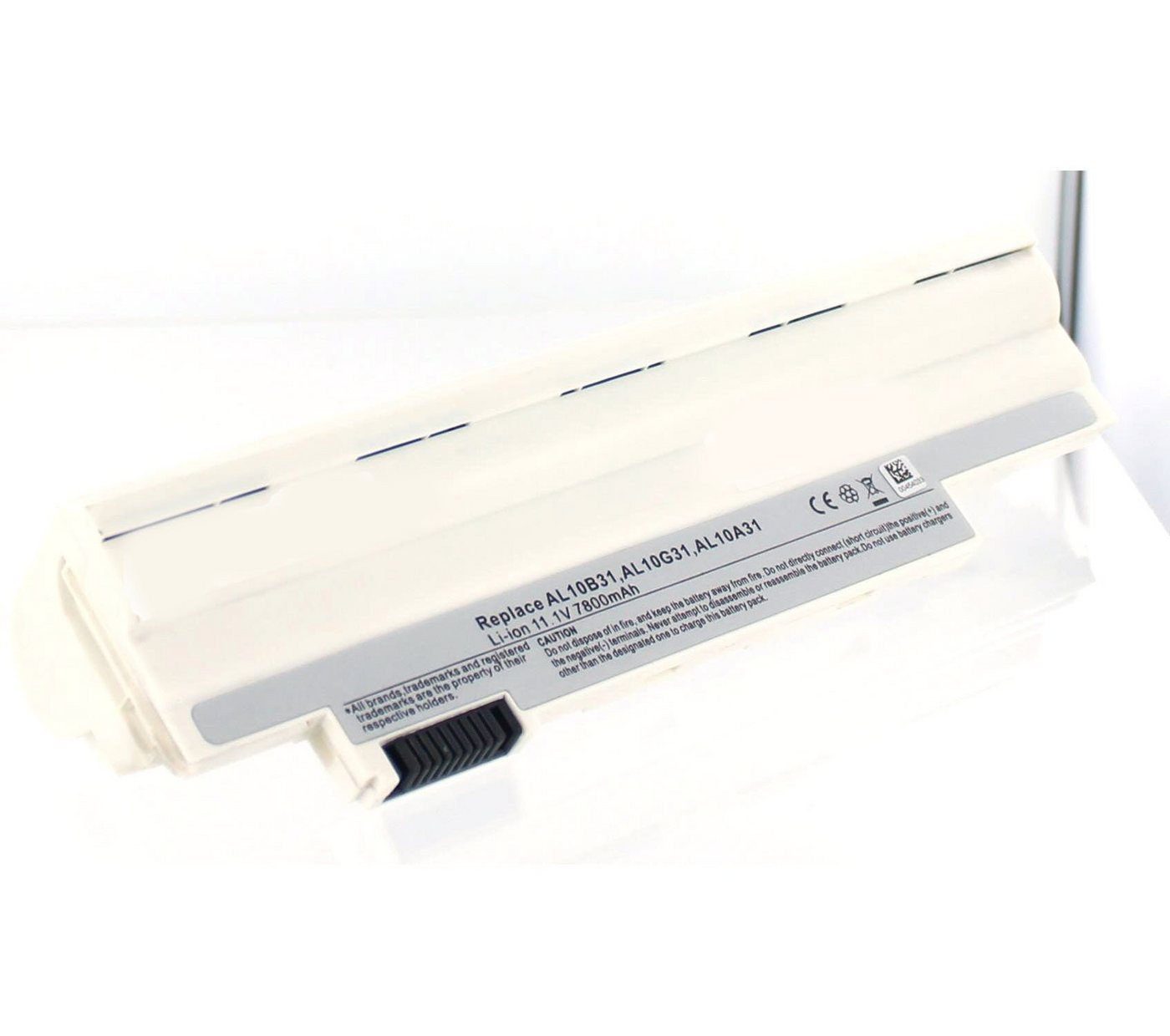 MobiloTec Akku kompatibel mit Acer Aspire One Happy 20Q Akku Akku 6600 mAh (1 St) von MobiloTec
