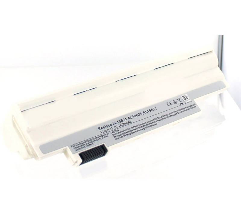 MobiloTec Akku kompatibel mit Acer Aspire One Happy 20Q Akku Akku 6600 mAh (1 St) von MobiloTec