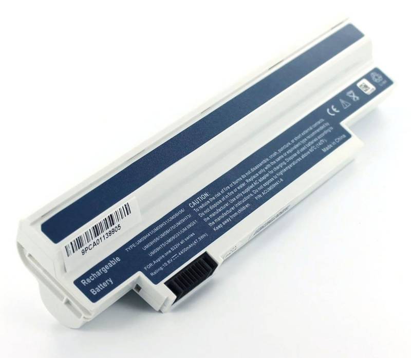 MobiloTec Akku kompatibel mit Acer UM09H36 Akku Akku 4400 mAh (1 St) von MobiloTec