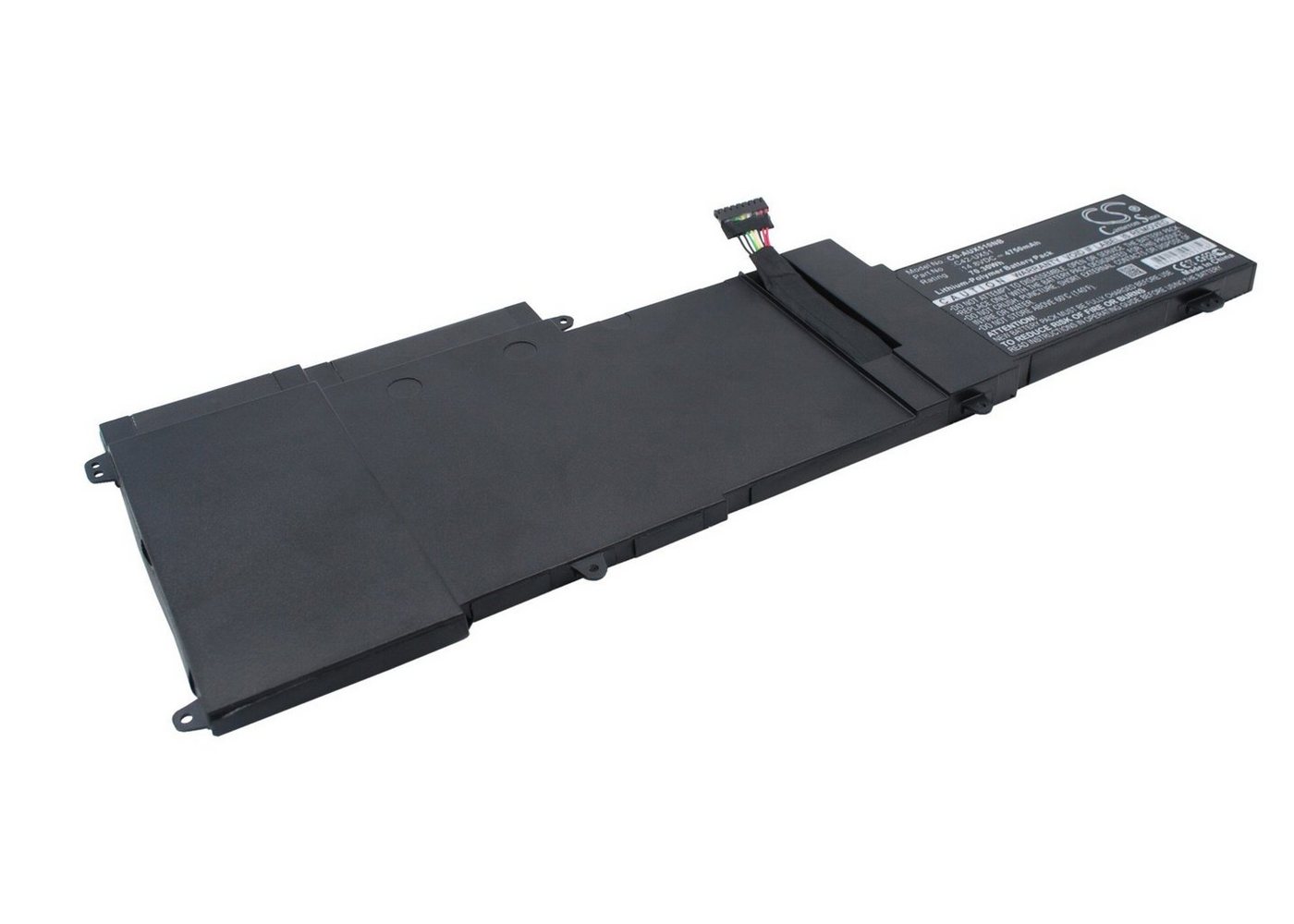 MobiloTec Akku kompatibel mit Asus ZenBook UX51VZ Akku Akku 4750 mAh (1 St) von MobiloTec