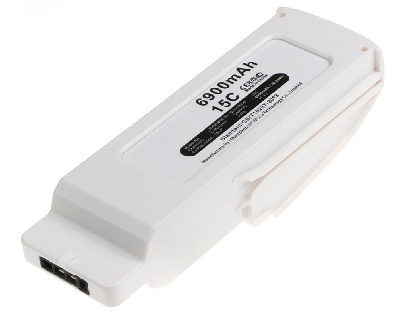 MobiloTec Akku kompatibel mit Blade Chroma C-Go3 4K Akku Akku 6900 mAh (1 St) von MobiloTec